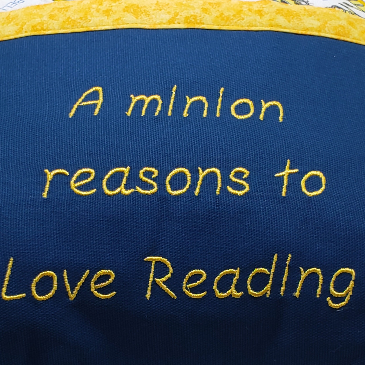 A Million Reasons to Love Reading Pillow Cover | Handmade Book Pillow