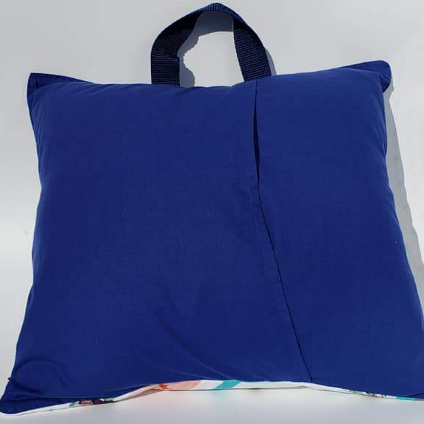 Adventure Buddy Reading Pillow Cover | Handmade Kids Book Pillow with Pocket & Handle
