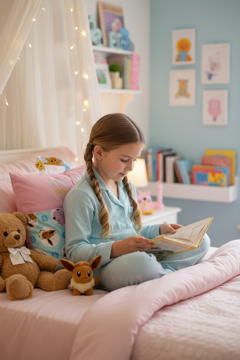 Adventure Companion Reading Pillow Cover | Handmade Character Book Pillow