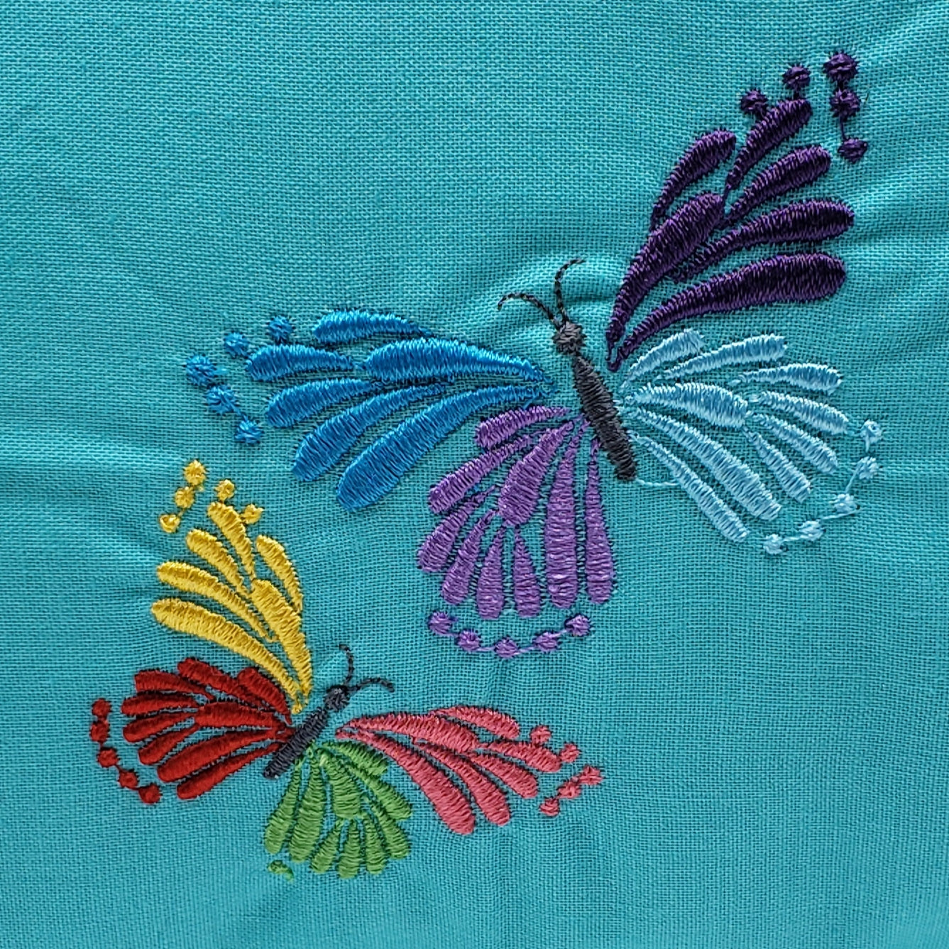 Butterfly Garden Reading Pillow Cover | Handmade Nature Book Pillow with Pocket