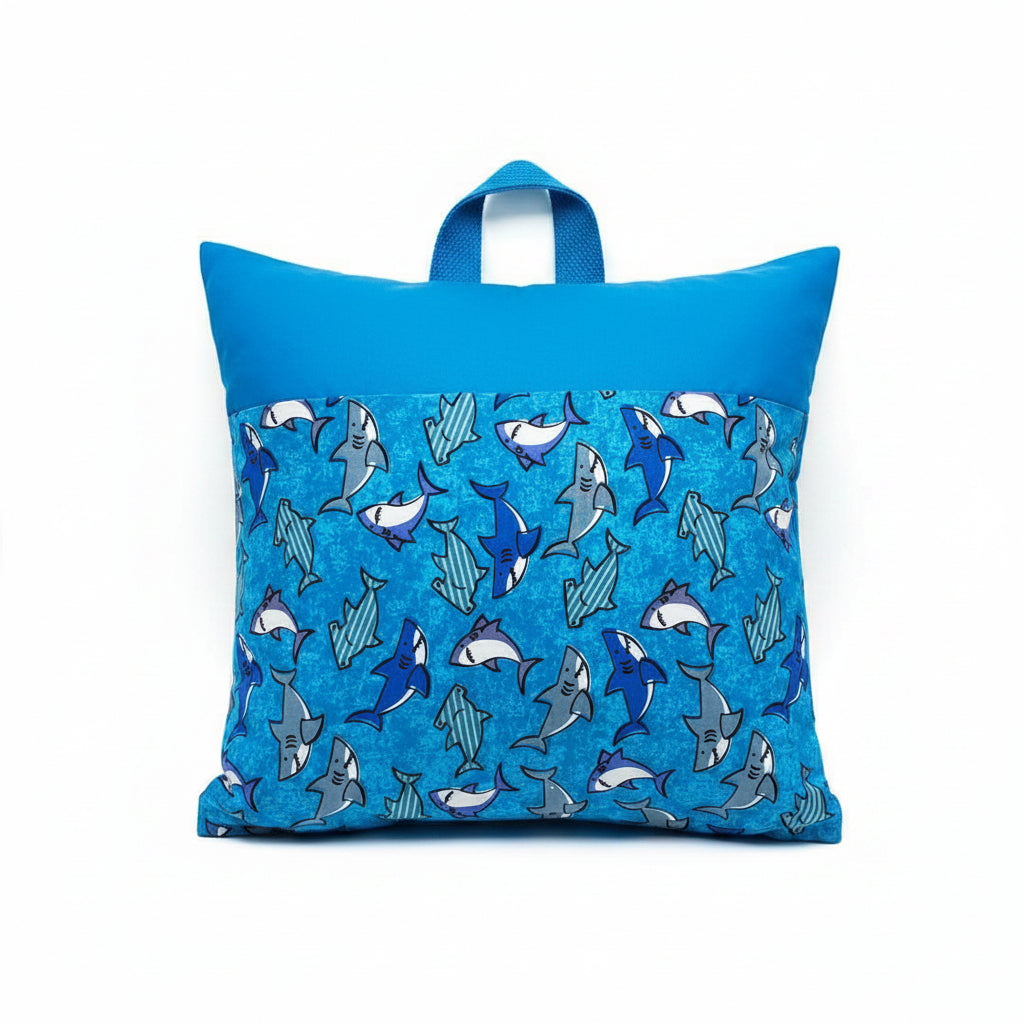 Deep Sea Shark Reading Pillow Cover