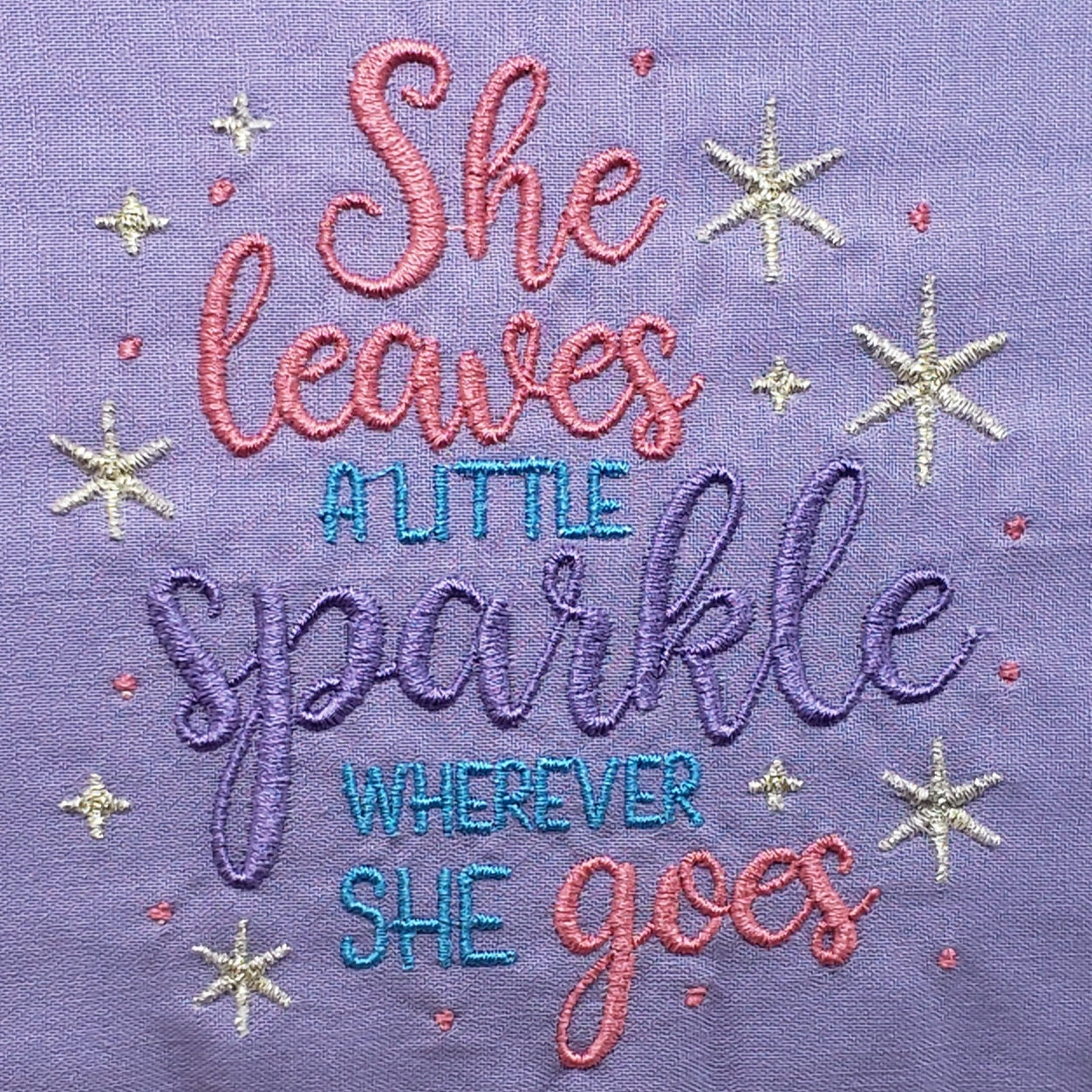 She Leaves a Little Sparkle Unicorn Reading Pillow Cover | Inspirational Unicorn Book Pillow with Pocket & Handle | Handmade Reading Cushion for Kids